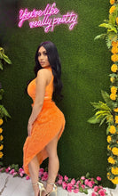Load image into Gallery viewer, Popping Skirt Set (Orange)
