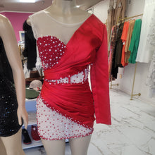 Load image into Gallery viewer, Good Love Dress (Red &amp; White)
