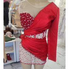 Load image into Gallery viewer, Good Love Dress (Red &amp; White)
