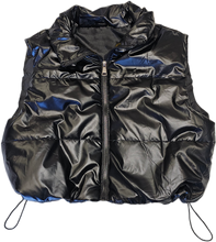 Load image into Gallery viewer, Shine On Puff Vest (Black)

