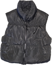 Load image into Gallery viewer, Stay Warm Puff Vest (Black)
