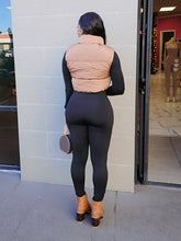 Load image into Gallery viewer, Stay Warm Puff Vest (Brown)
