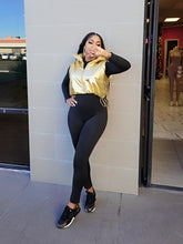 Load image into Gallery viewer, Shine On Puff Vest (Gold)
