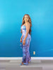 Denim Print Jeggings Jumpsuit