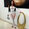 On My Body Tights Set (White)