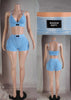 Baddie Mineral Shorts Set (Blue)
