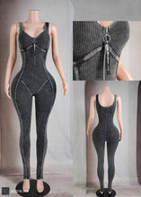 Load image into Gallery viewer, Baddie Mineral Jumpsuit (Black)
