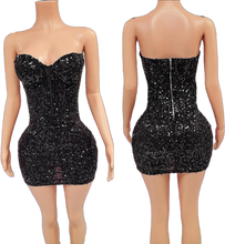 Load image into Gallery viewer, Hottie Dress (Black)
