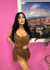 Fringe Queen Set (Brown)