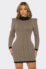 Load image into Gallery viewer, High Class Dress (Brown)
