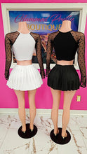 Load image into Gallery viewer, Whiskey Me Top (Black) (White)
