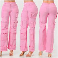 Load image into Gallery viewer, Cargo Denim (Hot Pink)
