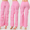 Cargo Denim (Hot Pink)