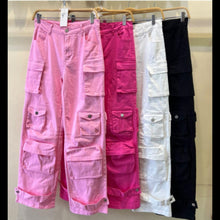 Load image into Gallery viewer, Cargo Denim (Hot Pink)
