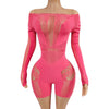 Pink Starburst Bodysuit
