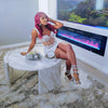 Angel Glam Dress (White)