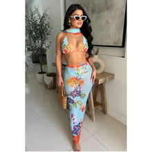 Load image into Gallery viewer, Vacay Vibes 4 pc set (Blue mix)
