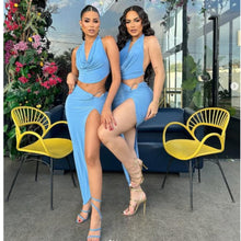 Load image into Gallery viewer, Lena Skirt Set ( 2 colors)