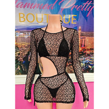 Load image into Gallery viewer, Martini Bikini Dress Set (3 pc)
