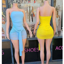 Load image into Gallery viewer, It Girl Dress (Blue)
