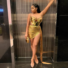 Load image into Gallery viewer, Shine Babe Skirt Set (2 colors)
