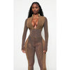 Niki Mineral Jumpsuit (Brown)
