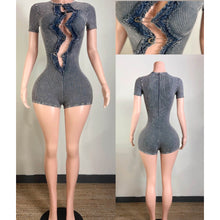 Load image into Gallery viewer, Always Ready Acid Romper (Dark Gray)