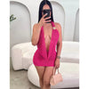Spoil Bae Dress (Rose Pink)