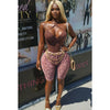 Chocolate Cake Capri Set