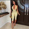Necklace Capri Jumpsuit (Butter Yellow)