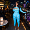 Tipsy Bodysuit (Blue)