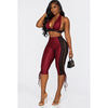 Tempting Lace Capri Set (2 colors)
