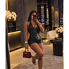 Night Cap Romper (Black)