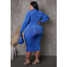 Load image into Gallery viewer, Tami Blue Dress (Plus)
