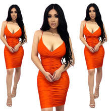 Load image into Gallery viewer, Hard To Catch Dress (Orange)
