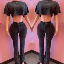 Load image into Gallery viewer, Chilling Pants Set (Dark Gray)
