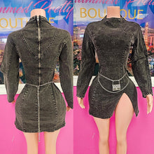 Load image into Gallery viewer, Eva Denim Dress (2 Colors)

