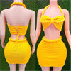 Fancy Skirt Set (Yellow)