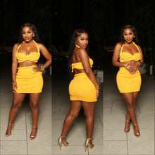 Load image into Gallery viewer, Fancy Skirt Set (Yellow)
