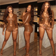 Load image into Gallery viewer, Wow Leather Shorts Set (3 colors)
