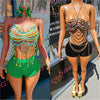Juice Beaded Top (Brown)
