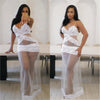 Mesh See through Dress (Black)