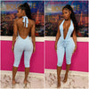 Get Money Jumpsuit (Light Blue)