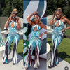 Tiara Jumpsuit (Blue)