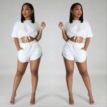 Load image into Gallery viewer, Chill Shorts Set (White)
