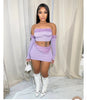 That Girl Skirt Set (Lavender)