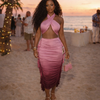 Mixed Feelings Skirt Set (Pink)