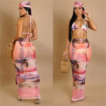 Load image into Gallery viewer, Vacay Vibes 4 pc set (Pink)
