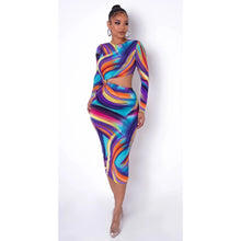 Load image into Gallery viewer, Top Tier Dress (Blue)
