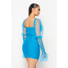 Load image into Gallery viewer, It&#39;s Giving Dress (Blue)
